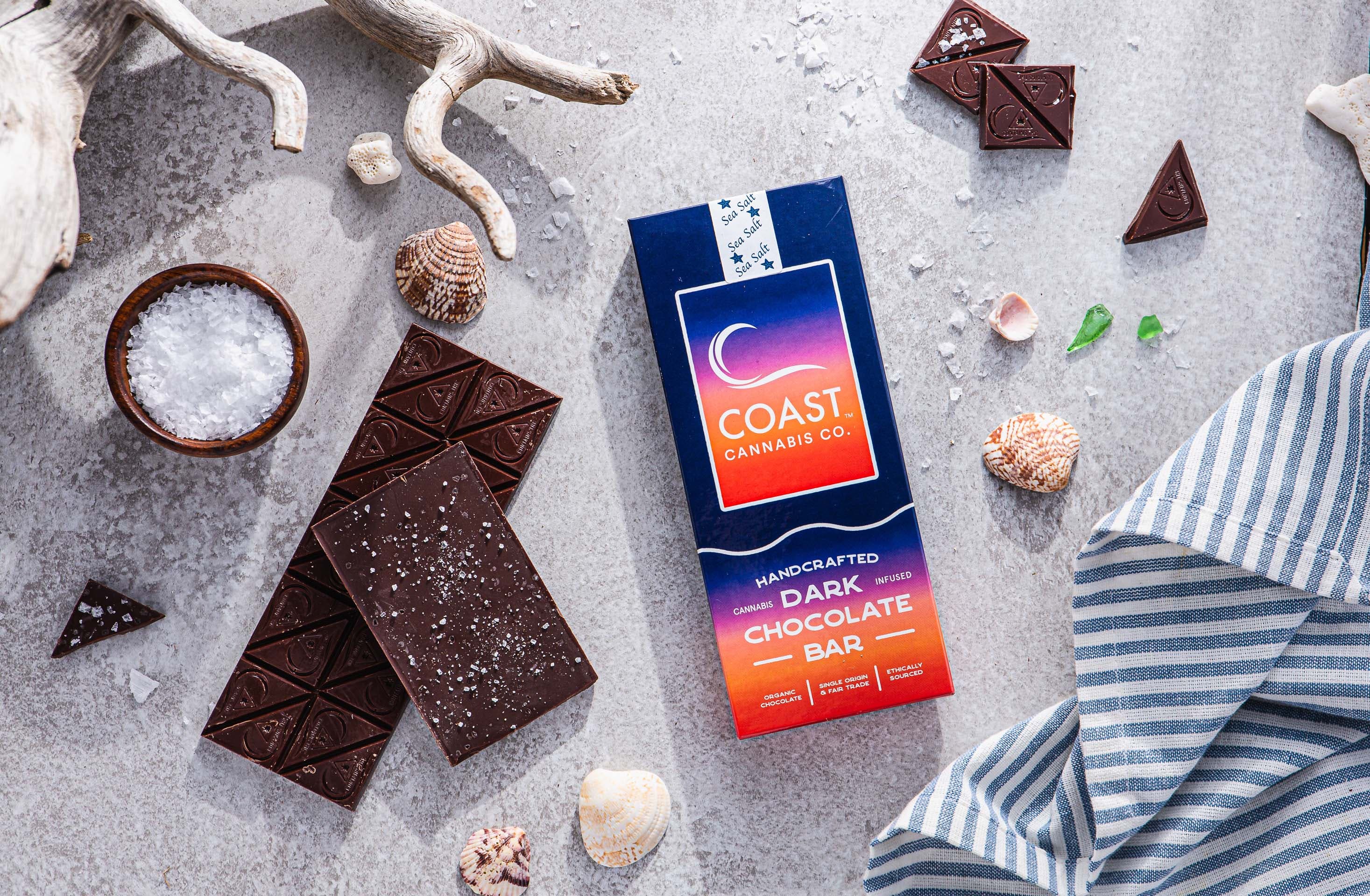 Dark Chocolate 1:1 THC:CBD | Chocolate Bar | 100mg