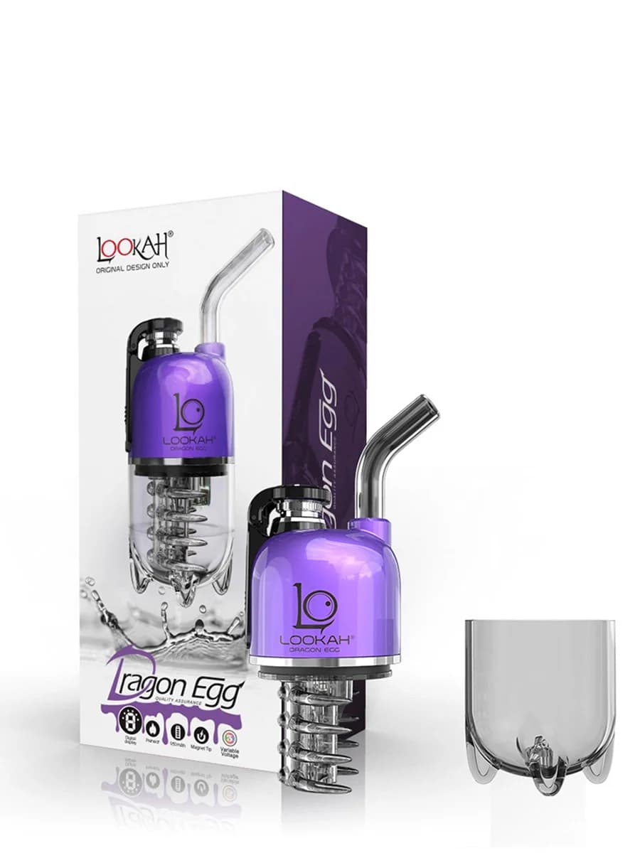 LOOKAH | Dragon Egg Dab Rig | Purple