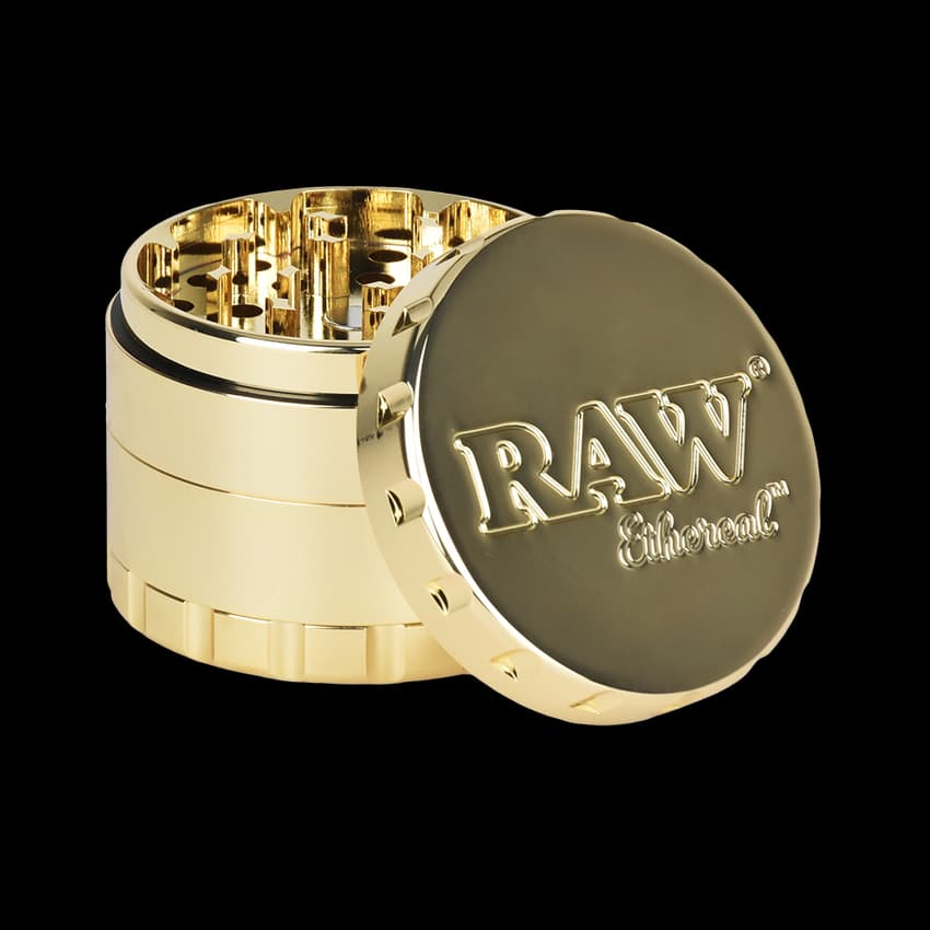 Ethereal Gold-Plated Stainless Steel Grinder | 4pc | 2.75"