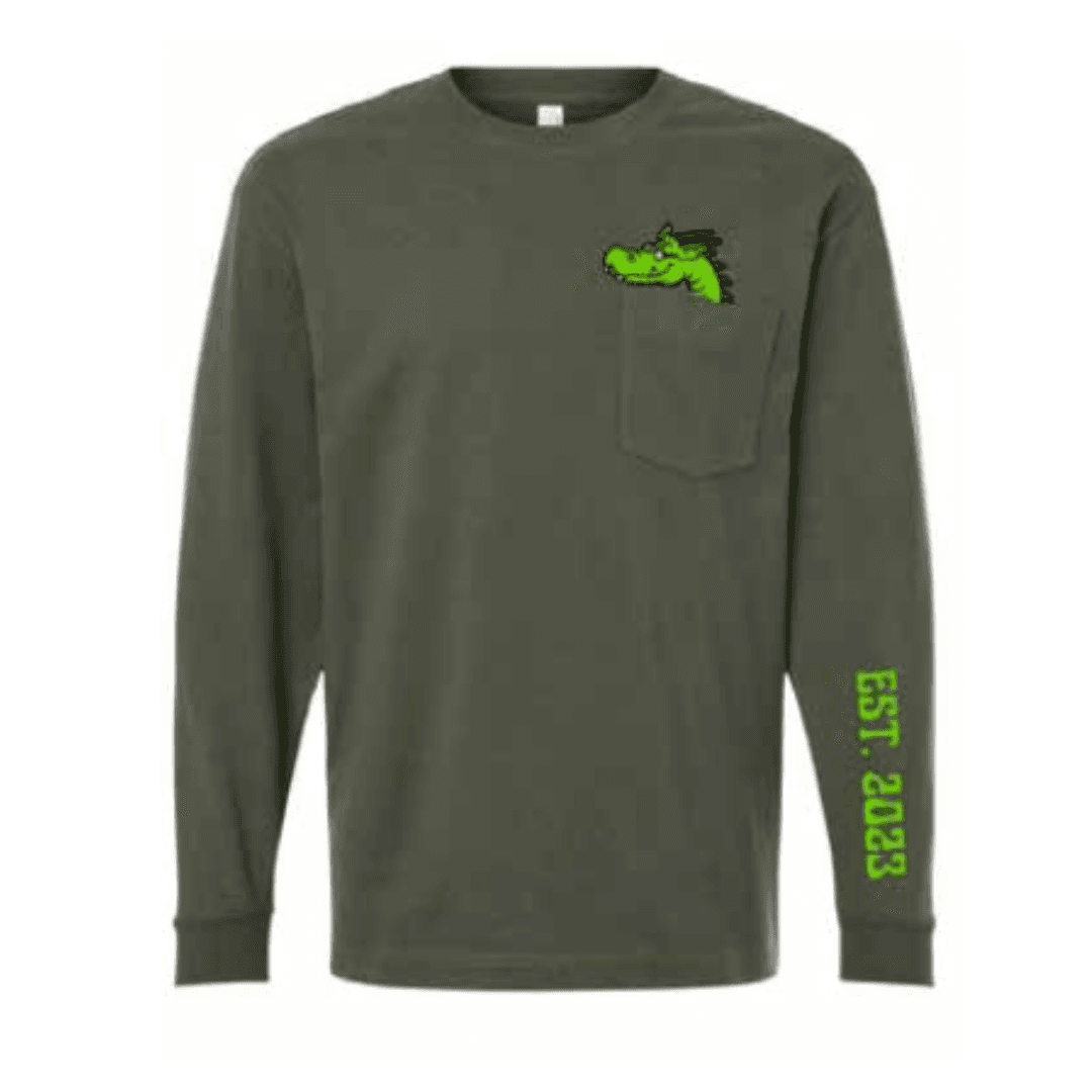 Hydra Pocket Long Sleeve - Green - S