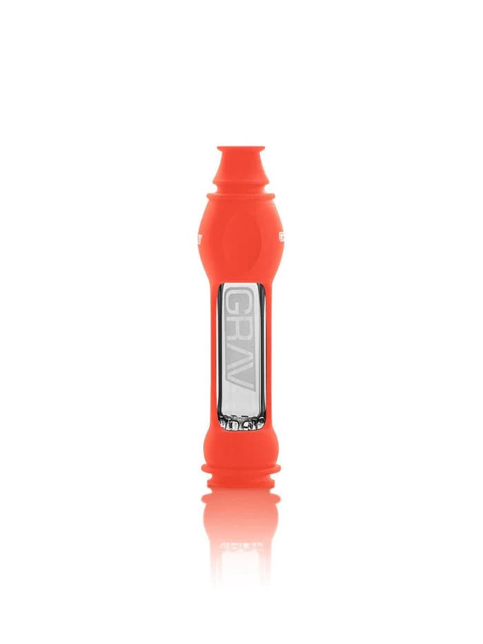 GRAV | Silicone Octo-Taster | Scarlet Orange