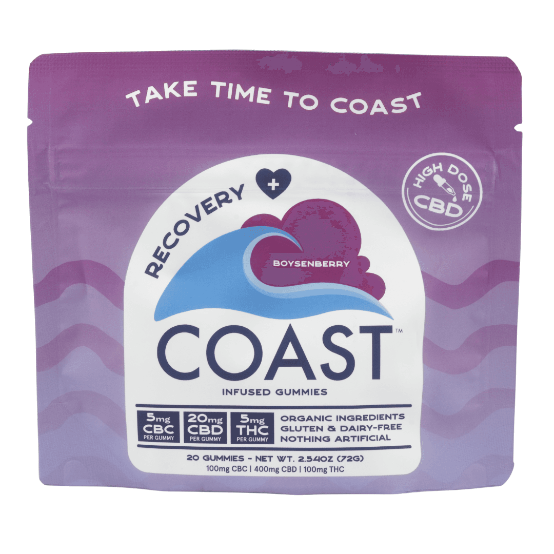 1:4:1 THC/CBD/CBC Boysenberry Gummies - 5mg 20pk
