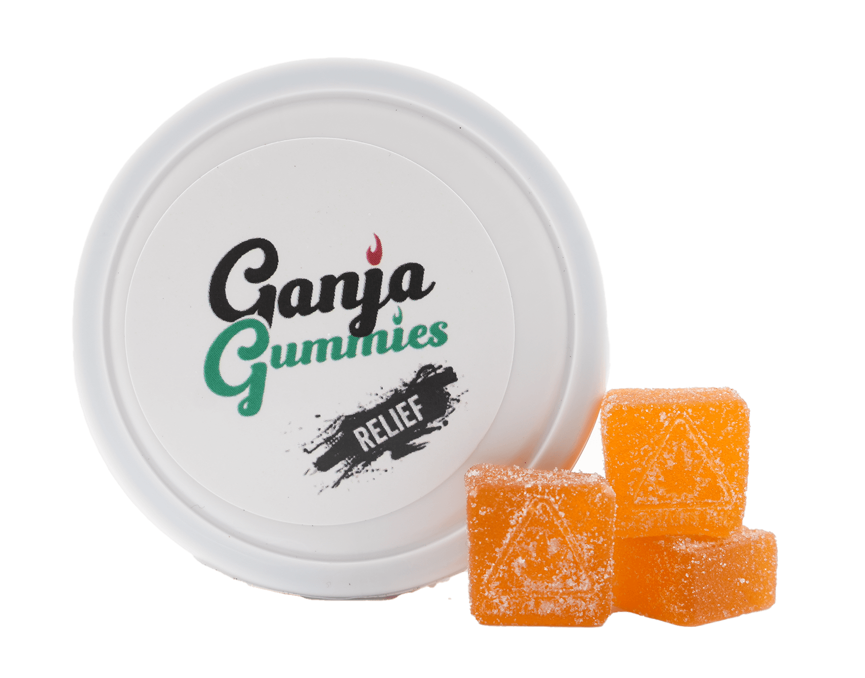 Relief - 1:1:1:1 Full Spectrum Ice Water Hash Gummies - 10mg 10pk