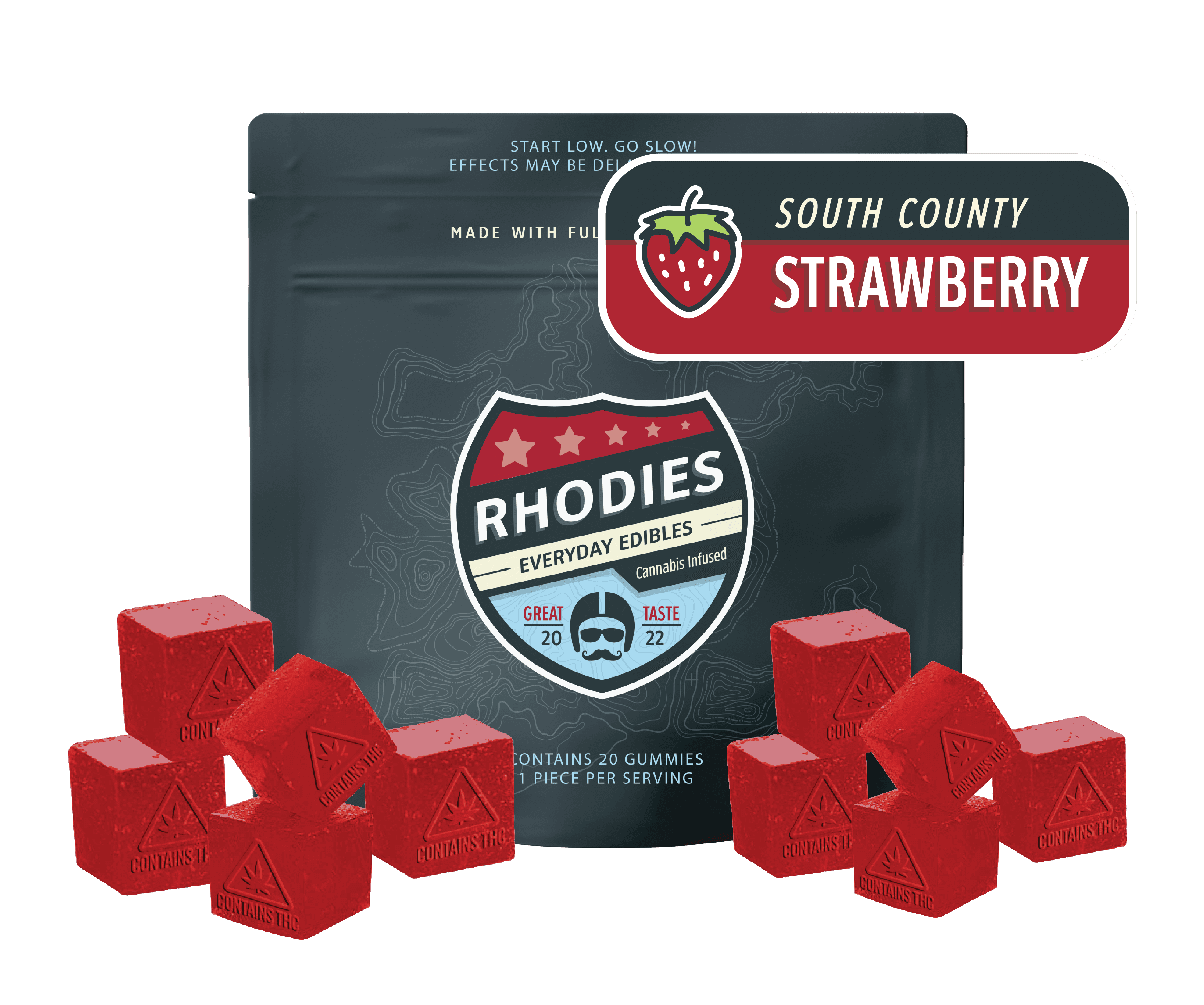 South County Strawberry Gummies 5mg 20pk