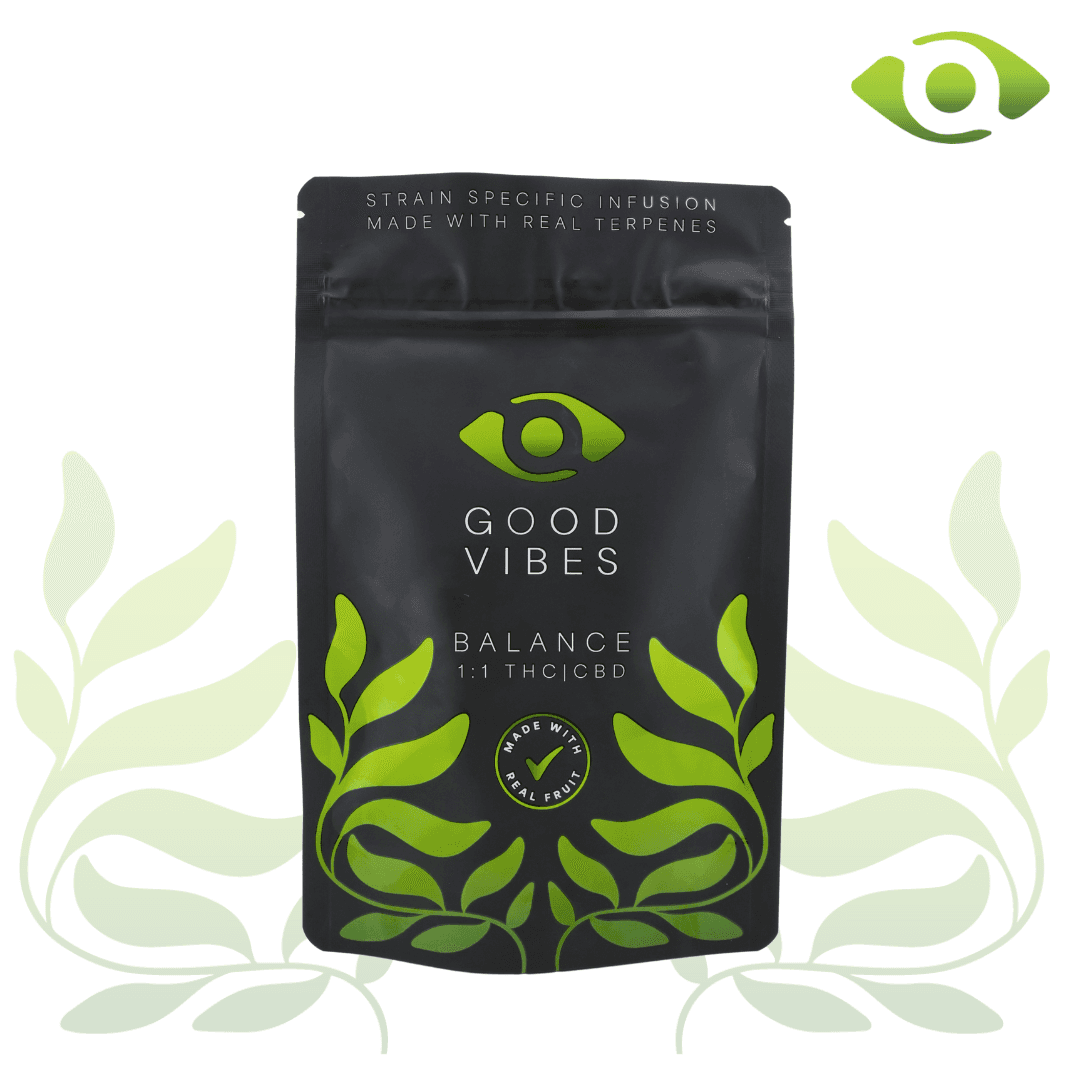 Balance Coconut Lime Gummies - 1:1 THC/CBD 10mg 10pk