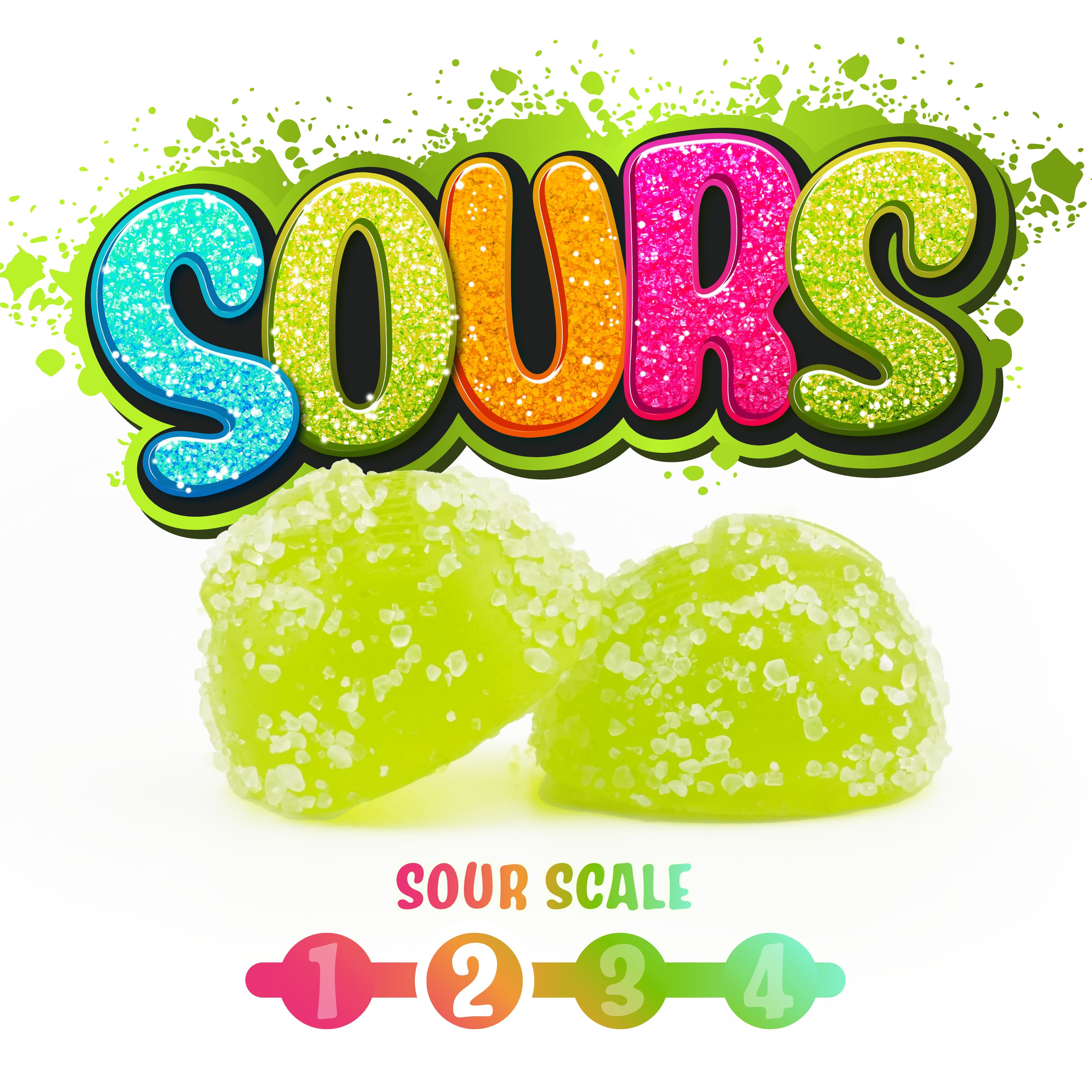 Sour Green Apple Gummies - 10mg 10pk