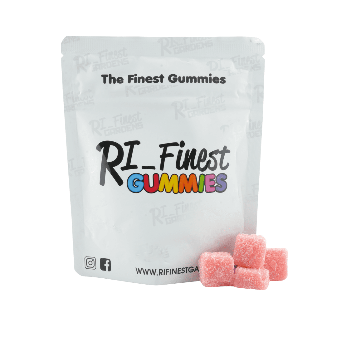 2:1 CBD/THC Strawberry Bubblegum Hash Gummies - 5mg 20pk