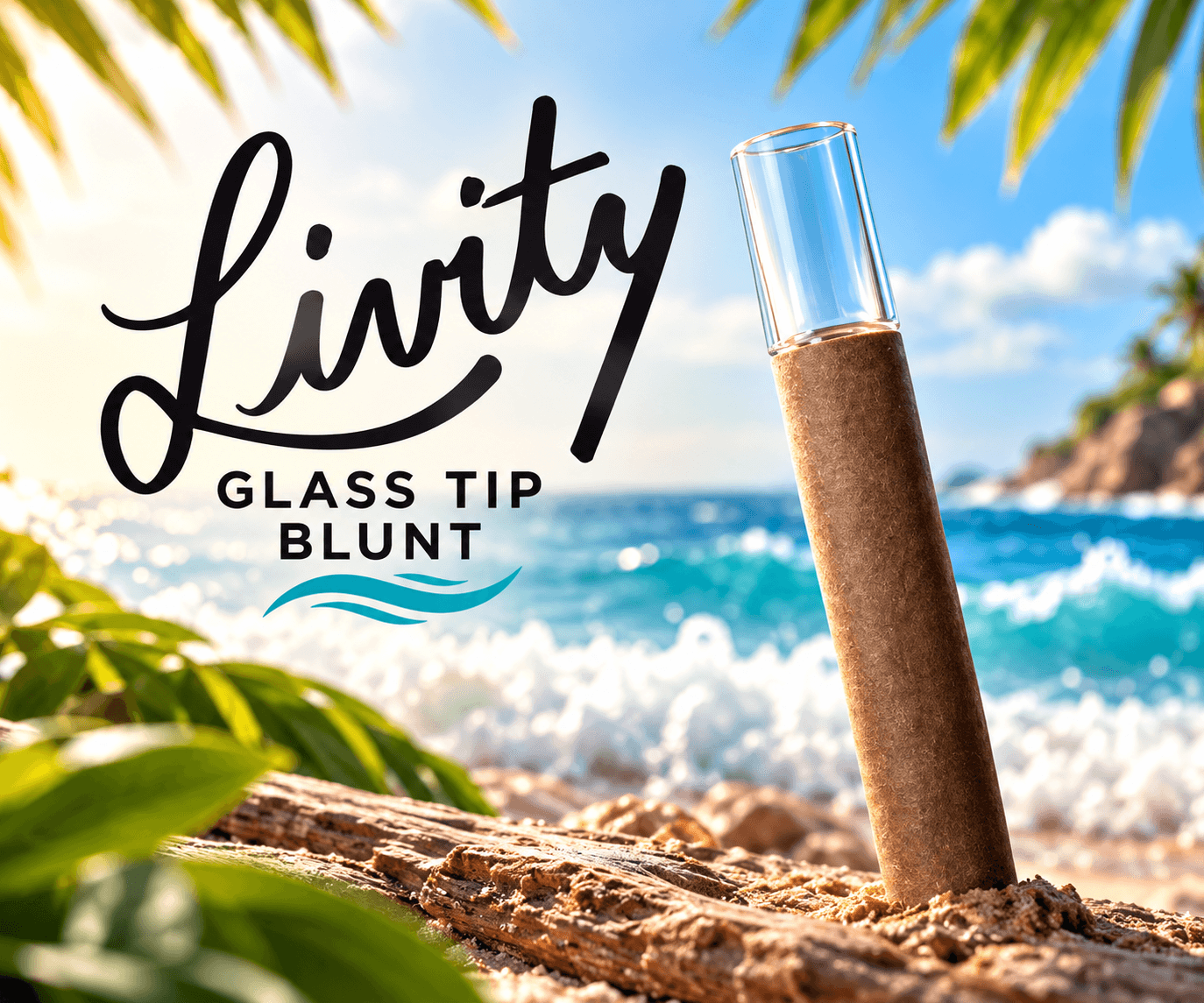 Blueberry Lemon Glade Glass Tip Blunt