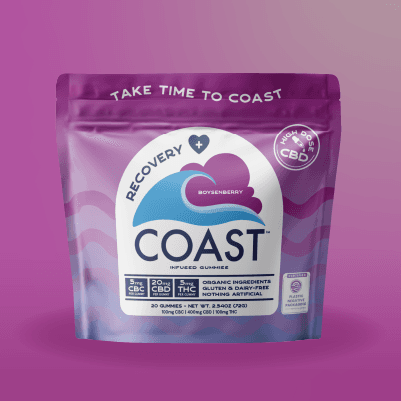 Boysenberry Gummies 1:4:1 CBC/CBD/THC (5mg 20pk)