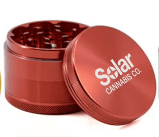 Grinder | Solar Cannabis Co. | Red