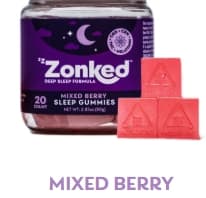 Mixed Berry Distillate Gummies (Melatonin-Free) 5mg 20pk