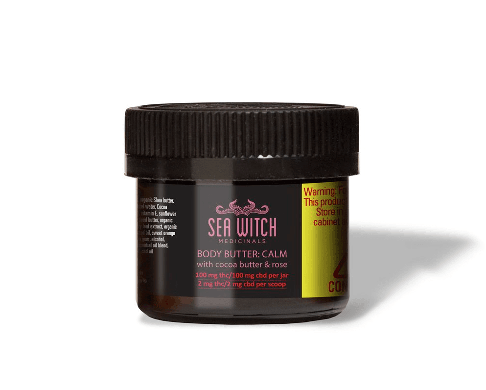 Calm Cocoa Butter & Rose 1:1:1 | Body Butter | 100mg