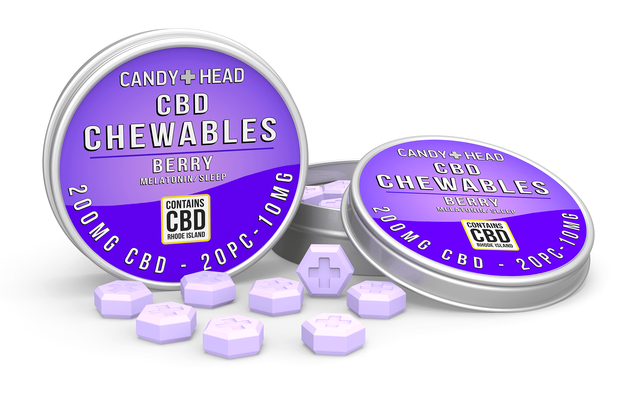 Sleep Berry CBD Isolate Tablets - 10mg 20pk