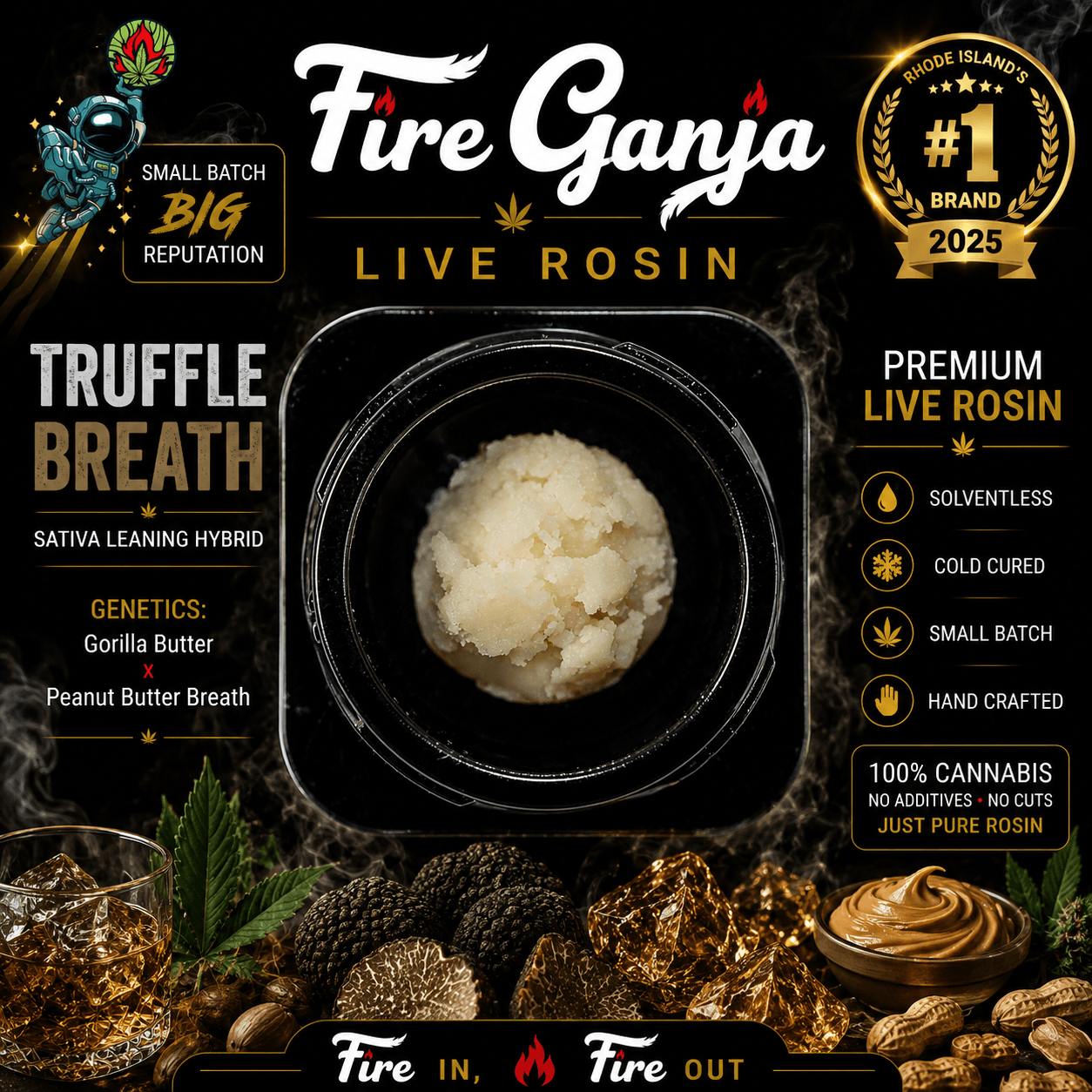 Truffle Breath Live Rosin