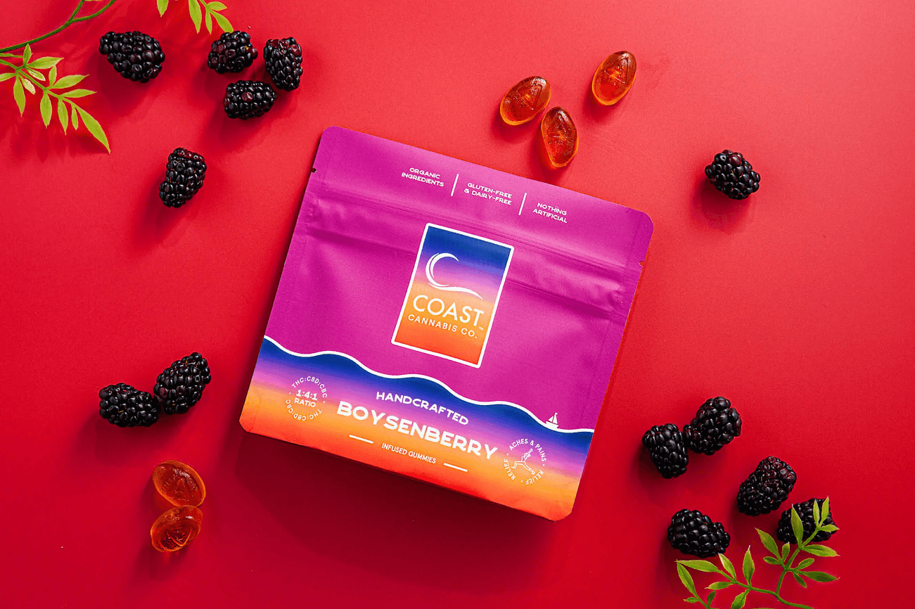 Boysenberry | 1:4:1 (THC:CBD:CBC) | Gummies | 5mg | 20pk