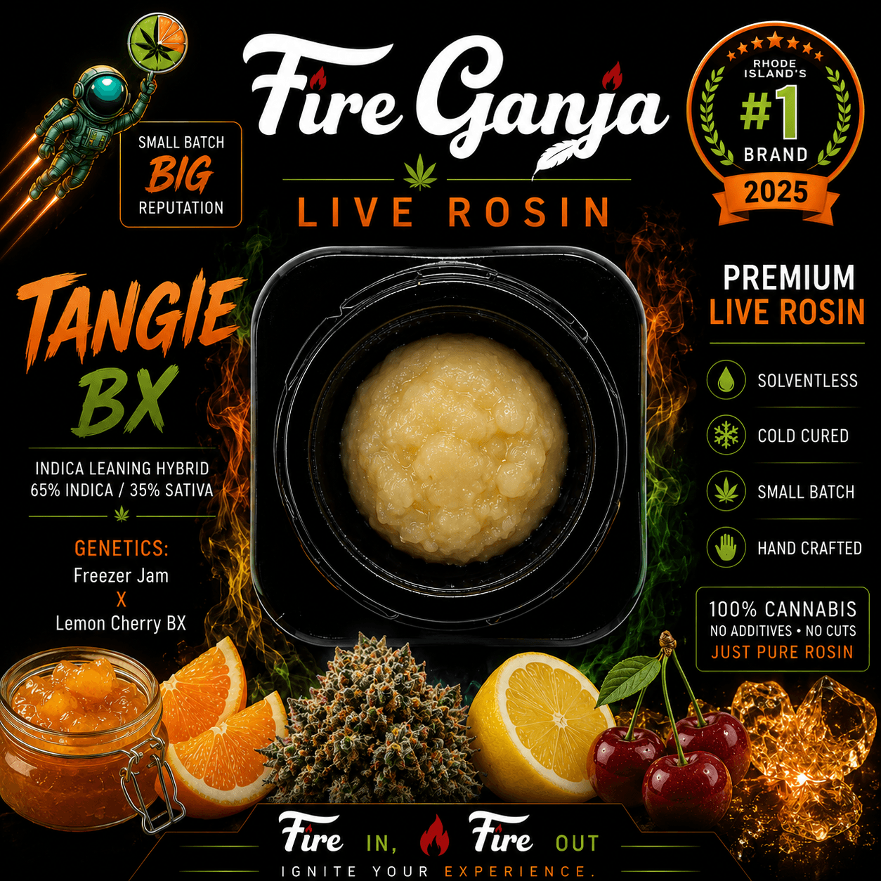 Tangie BX | Live Rosin Baller Jar