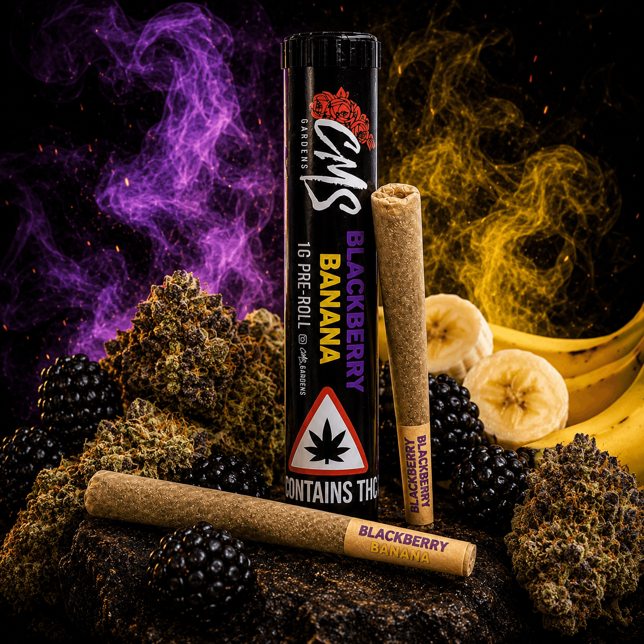 Blackberry Banana - 1g Pre-Roll