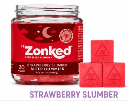 Strawberry Slumber Distillate Gummies (Melatonin-Free) 5mg 20pk