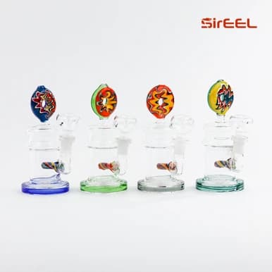 SirEEL | Wig Wag D'OH-nut Dreams Bong w/ Bowl | 6"
