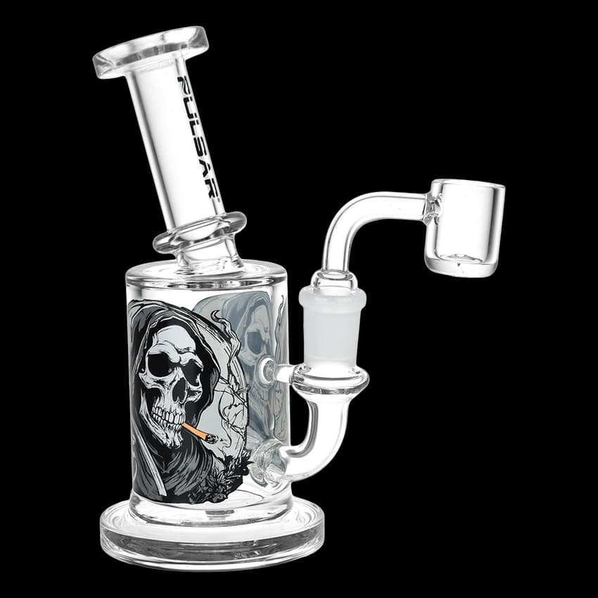 Glass Dab Rig | Smoking With Intent to Reap | 6.25" | 14mm F