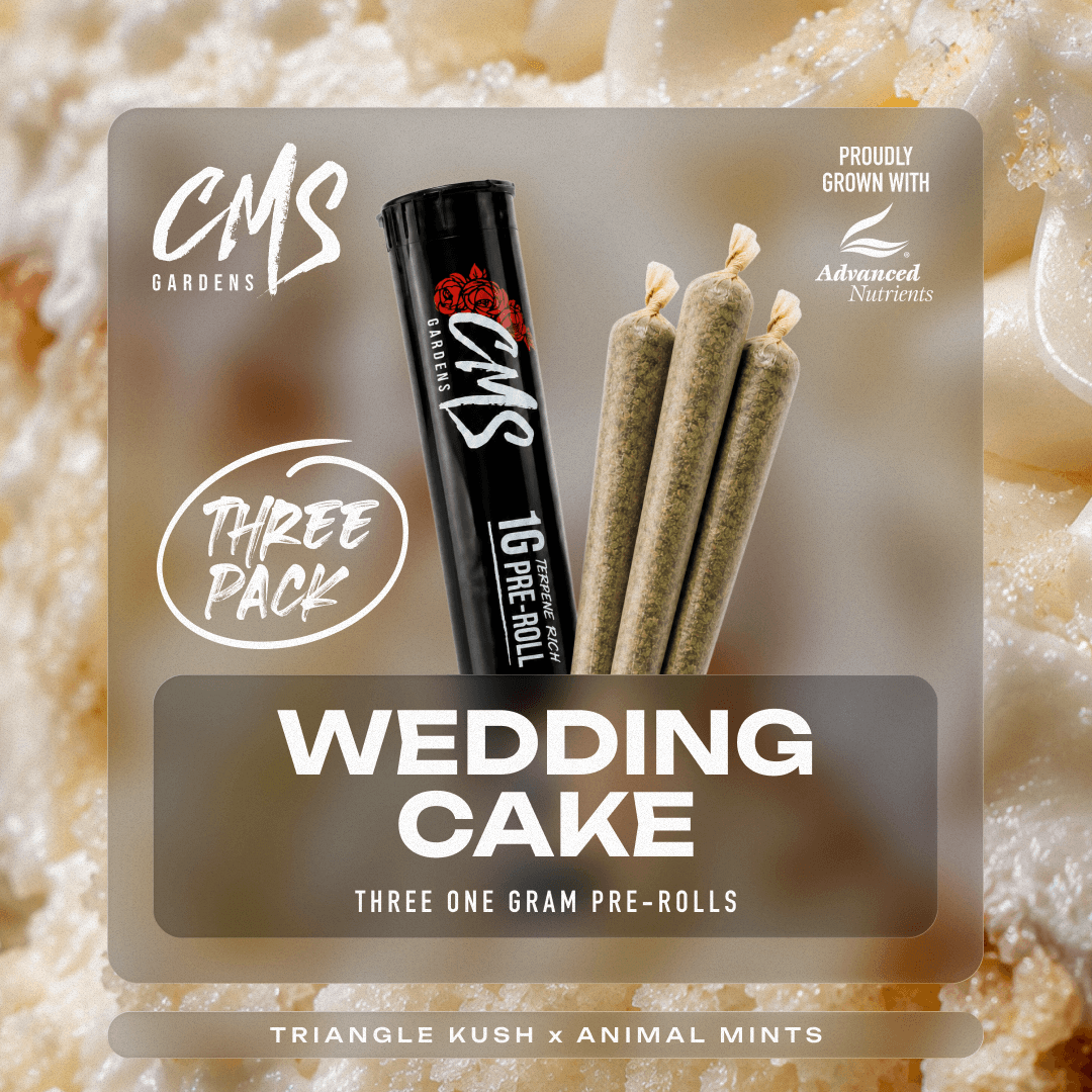 Wedding Cake - 3pk 1g Pre-Rolls
