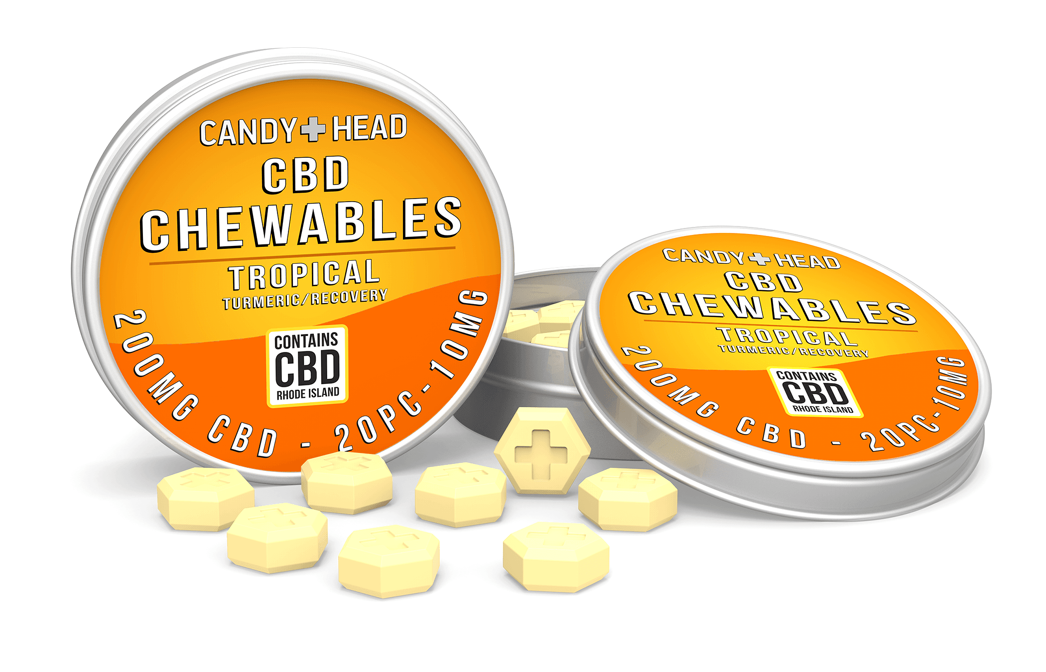 Recovery Tropical CBD - 20pk Tablets
