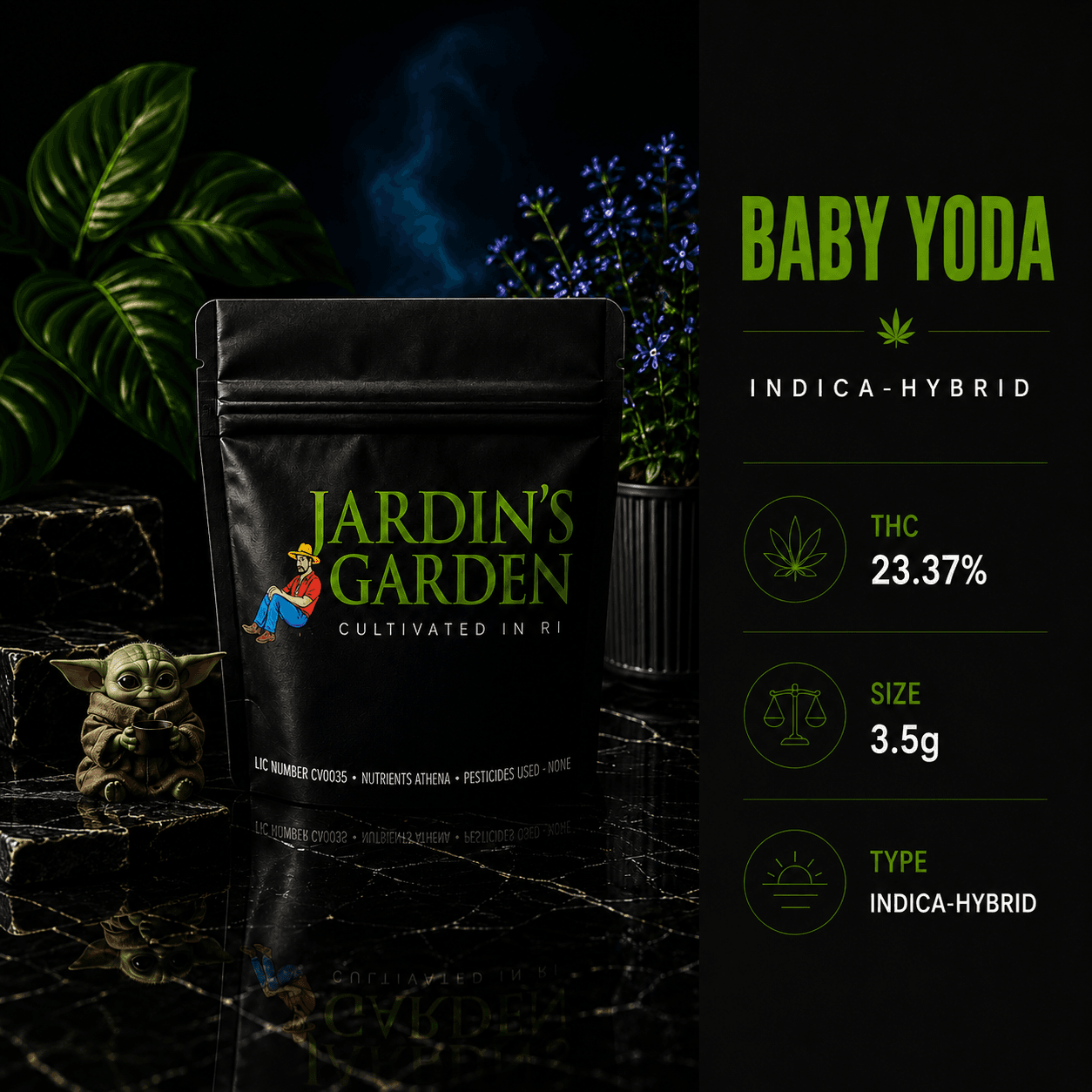 Jardin's Garden - Baby Yoda