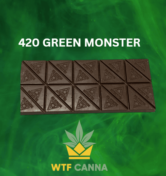 420 Green Monster Chocolate Bar