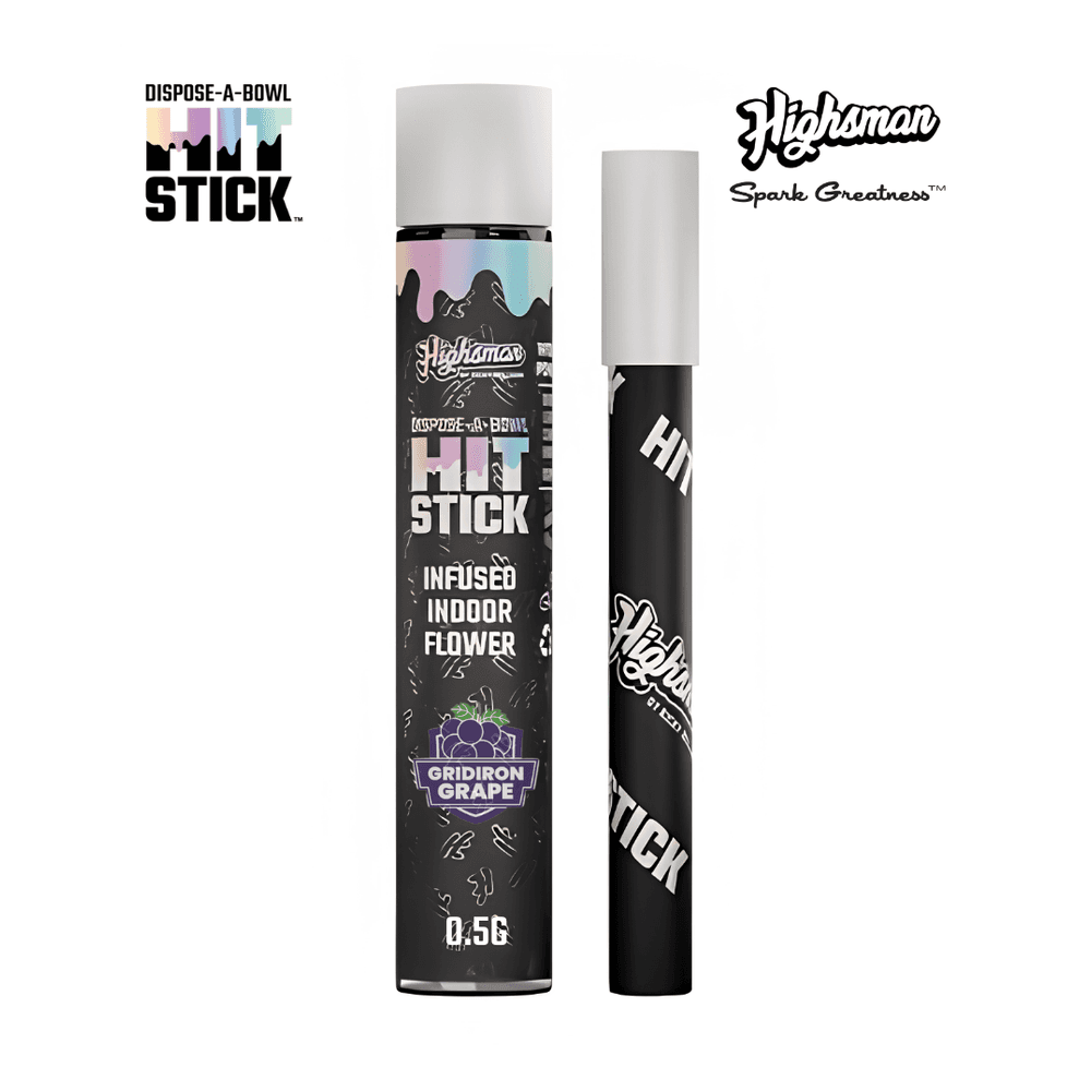 Highsman Hit Stick™ - “Gridiron Grape” - 0.5g Infused Indoor Flower - Sativa