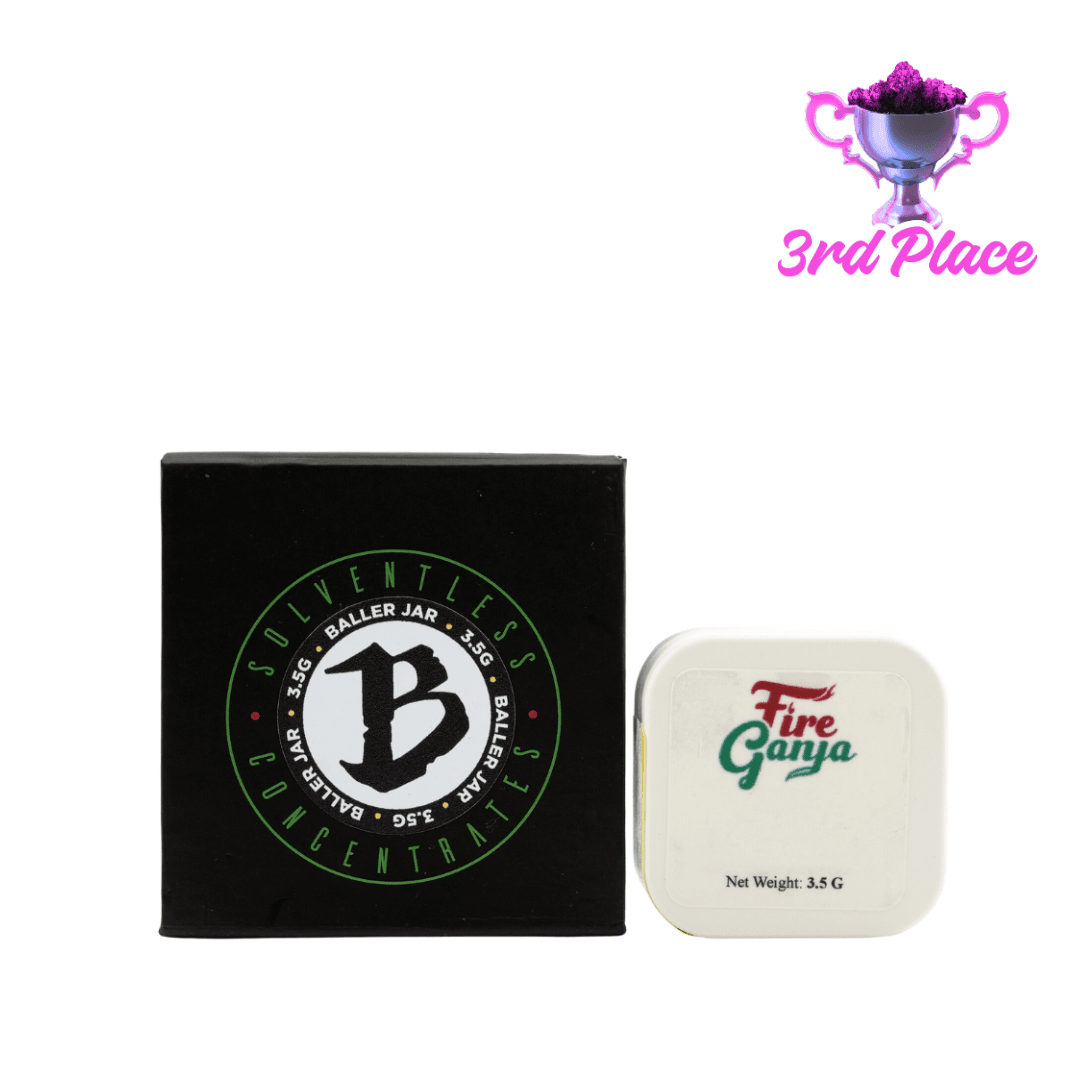 Cognac Black - 3.5g Live Rosin Baller Jar