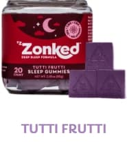 Tutti Frutti Distillate Gummies (Melatonin) 5mg 20pk