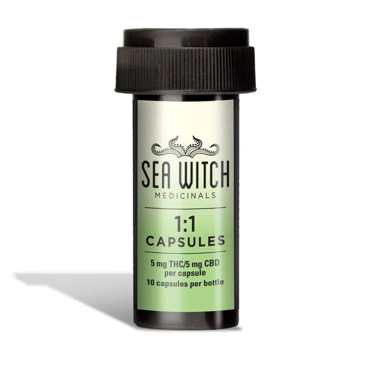 1:1 THC:CBD Capsules | 10pk