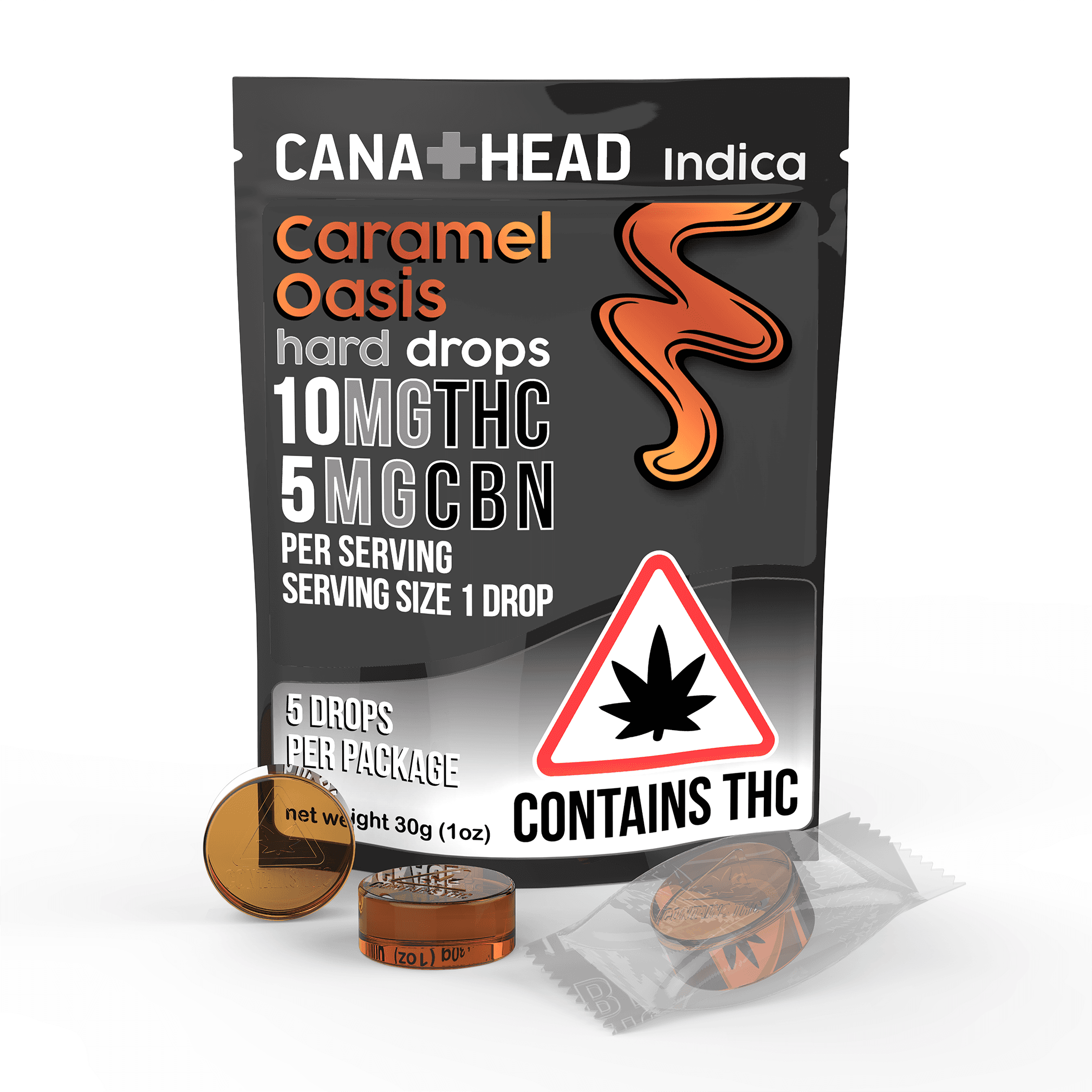 Caramel Oasis 2:1 THC:CBN | Lozenges | 50mg