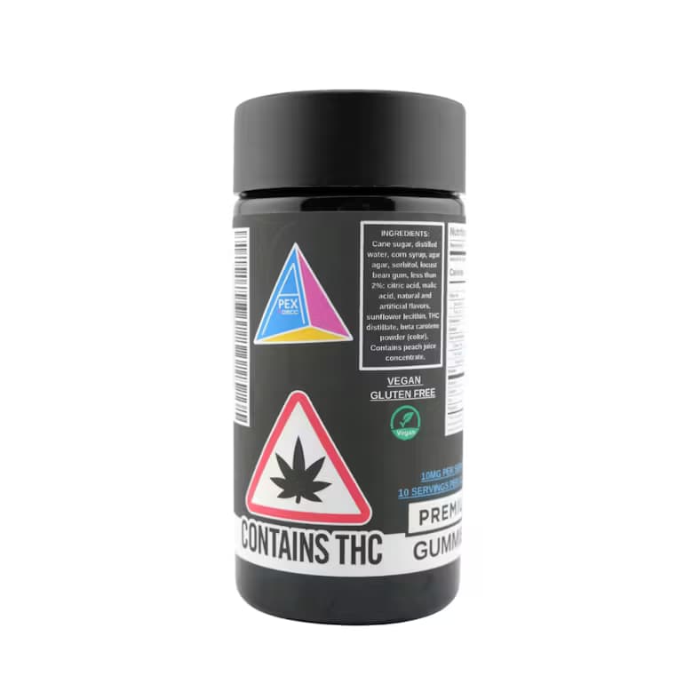 Watermelon Lime | (1:1 THC:CBG) Vegan Gummies | 10mg | 10pk