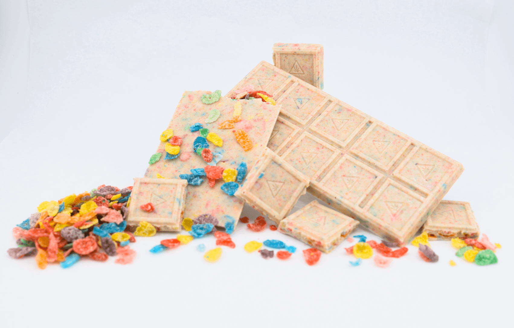 Fruit Krispies White Chocolate Bar | 100mg