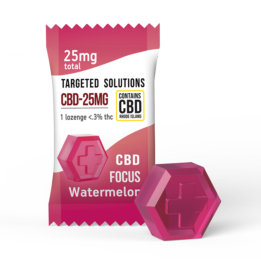 Focus Watermelon CBD - 5pk Lozenges