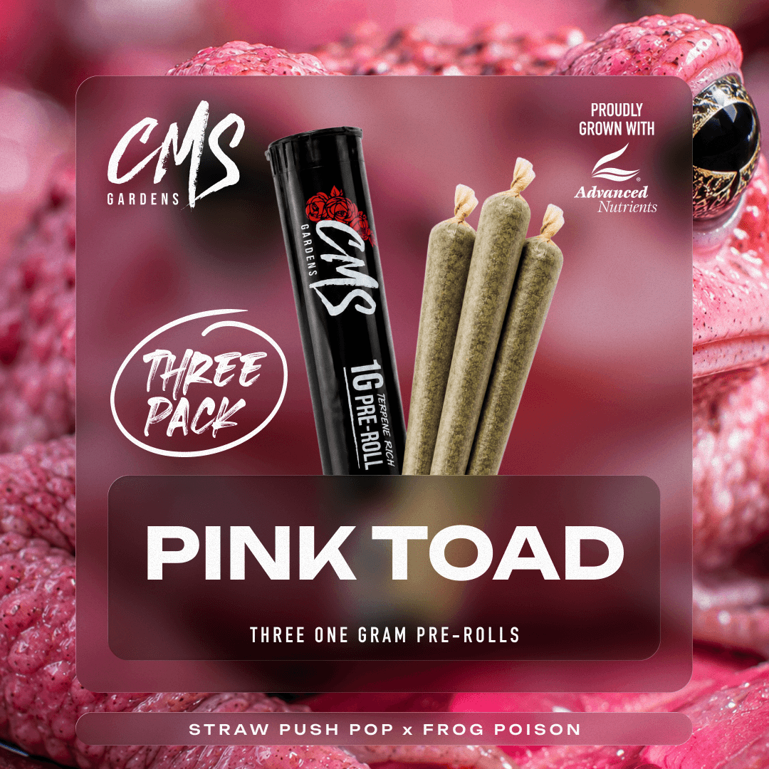 Pink Toad Pre-Roll (1g 3pk)