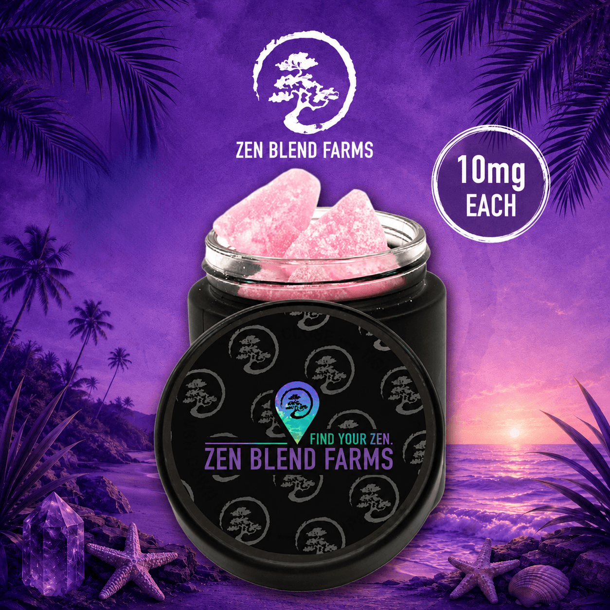 Tropical Wildberry | Gummies | 10mg | 10pk