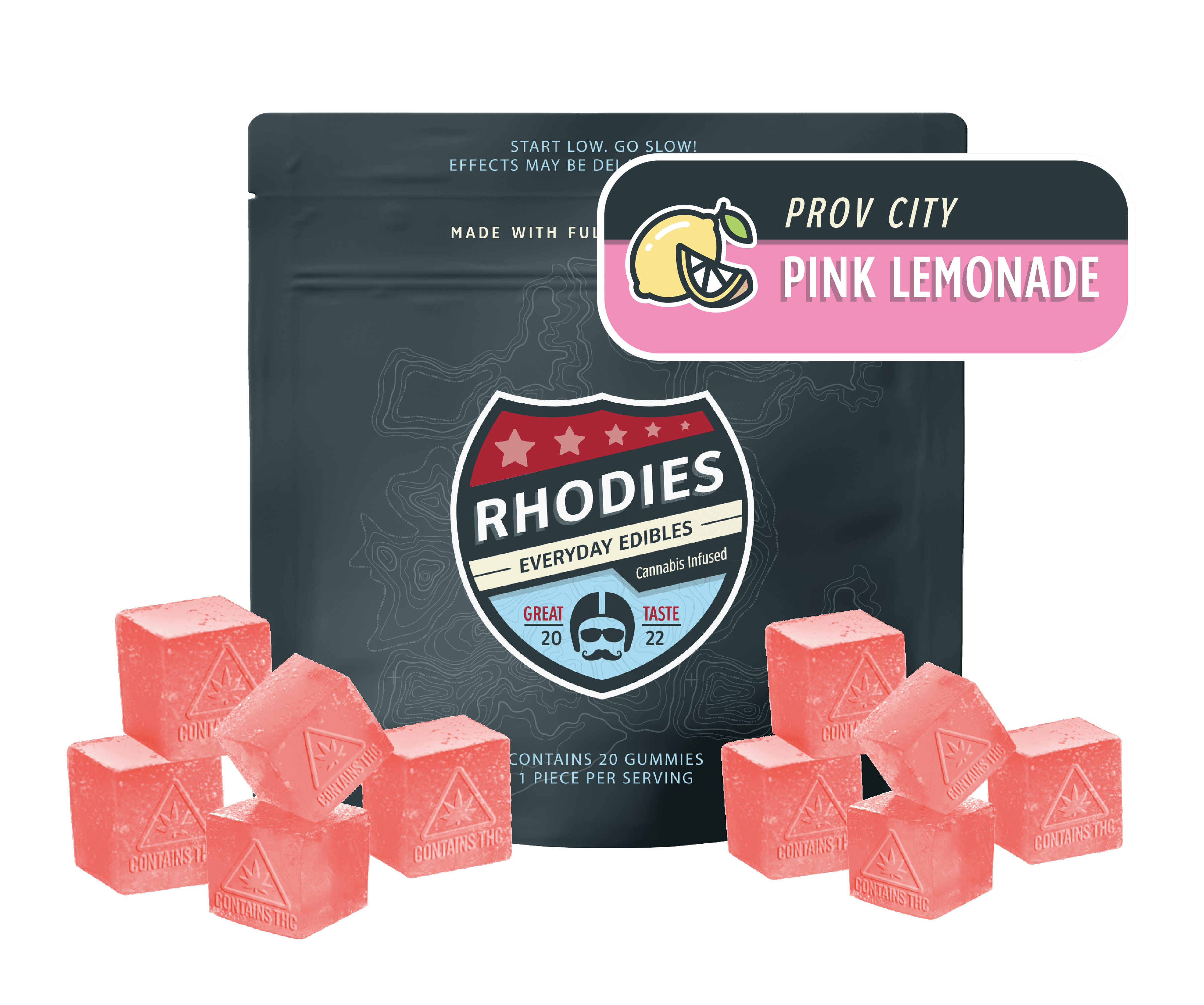 Prov City Pink Lemonade | Gummies | 20pk