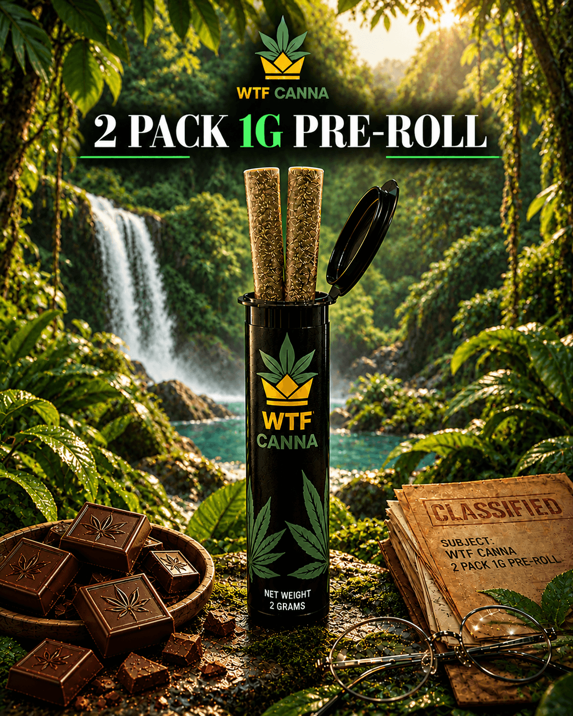 DeadHead Gorilla Pre-Roll (1g 2pk)