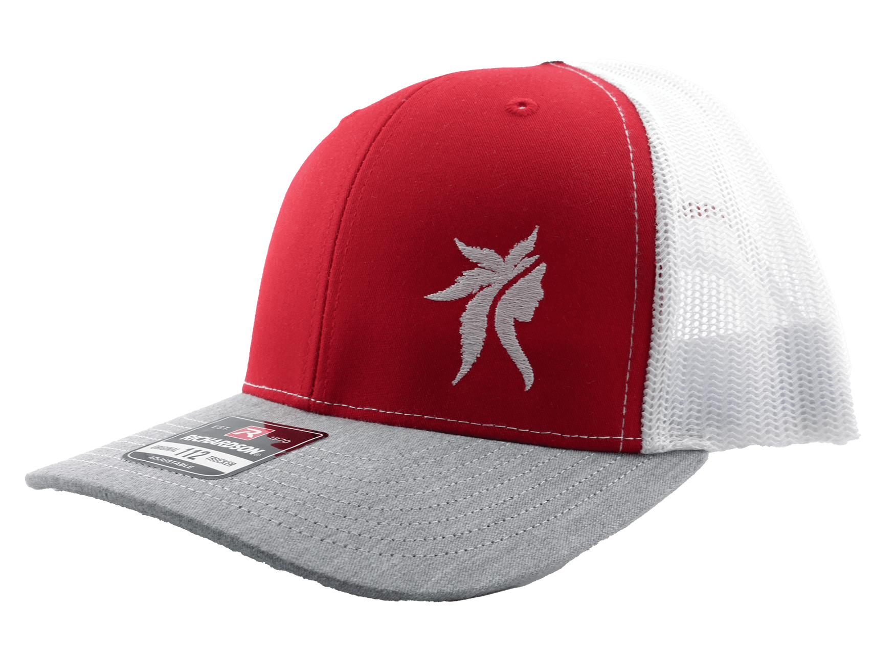 Trucker Hat - Red/Grey