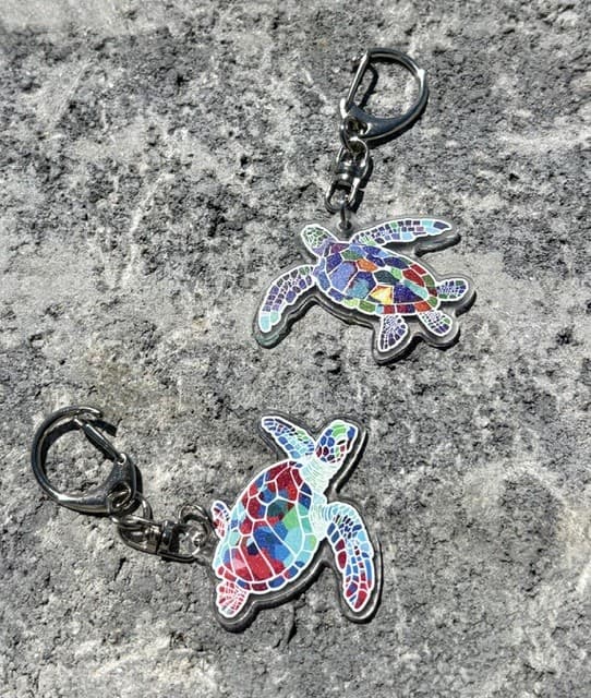Turtle Keychain