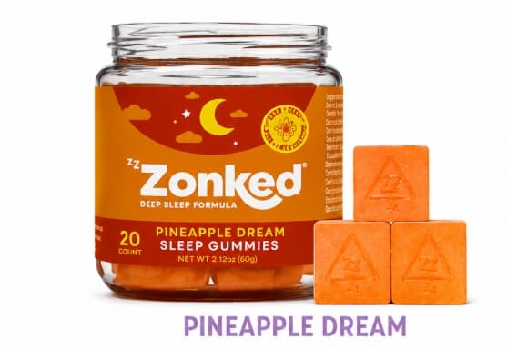 Pineapple Dream Distillate Gummies (Melatonin) 5mg 20pk