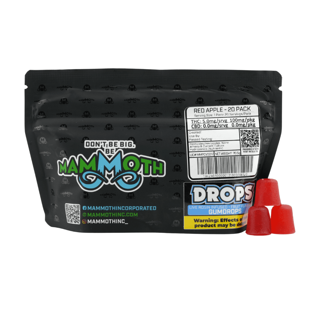 Red Apple Live Rosin Gumdrops - 5mg 20pk