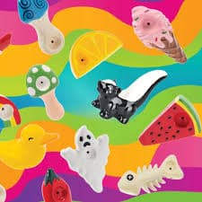 Wacky Bowlz | Ceramic Hand Pipe | Assorted Characters