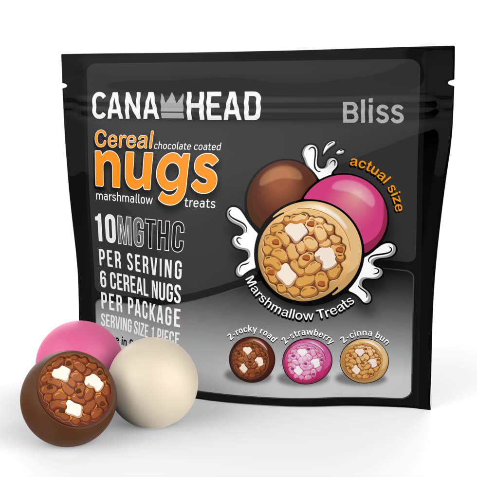 Cereal Nugs | Chocolate Coated Marshmallow Treats | 60mg
