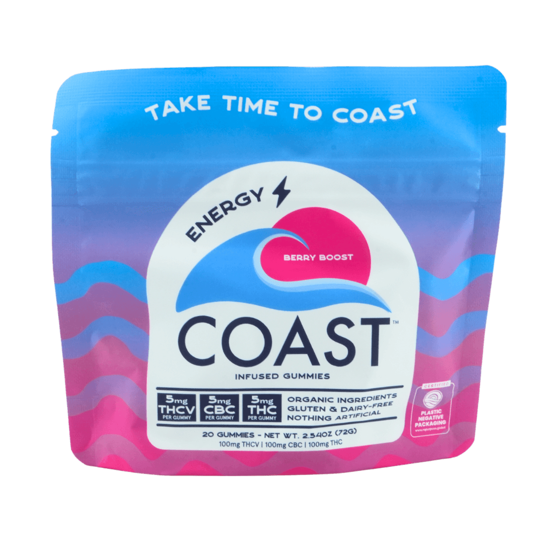 1:1:1 THC/THCV/CBC Berry Boost Gummies - 5mg 20pk