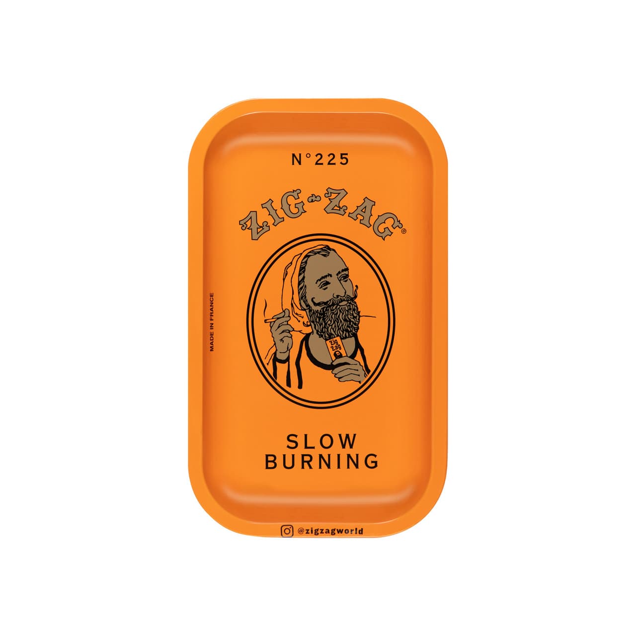 Zig Zag Rolling Tray | Orange