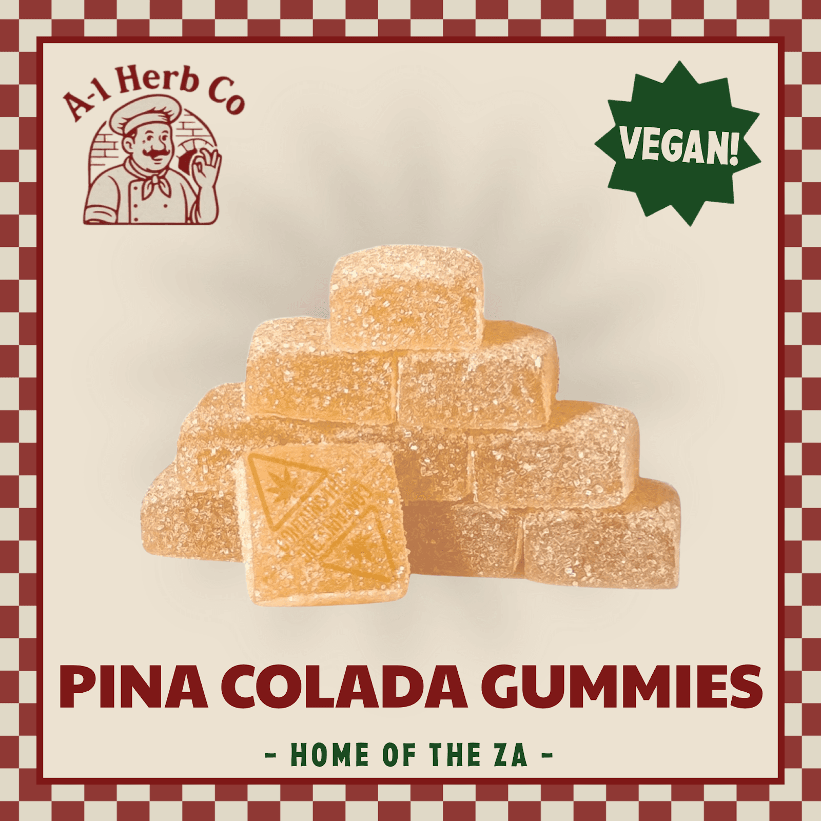 Piña Colada | Gummies | 10mg | 10pk