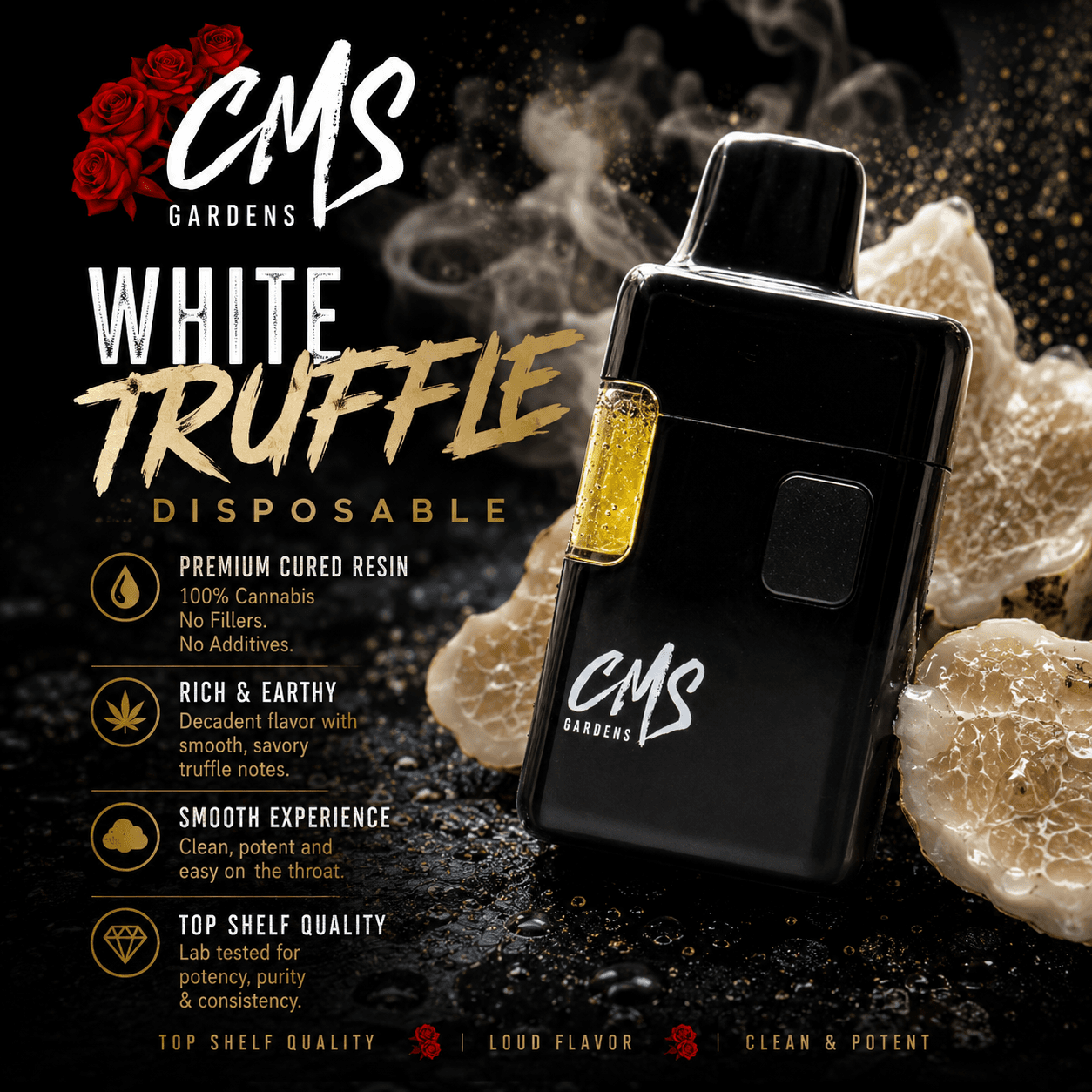 White Truffle | Live Rosin Disposable Vape